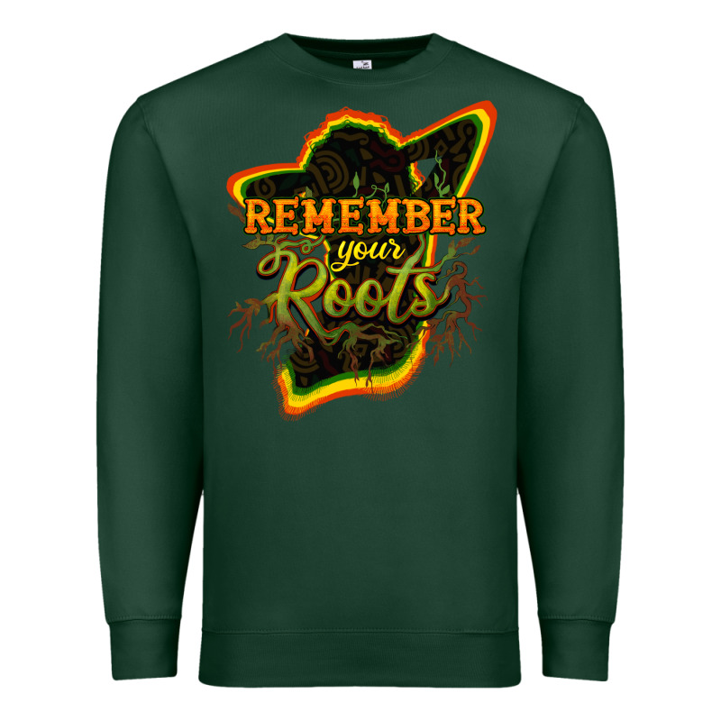 Remember Your Roots Premium Sweatshirt by NancyCooperArtShop | Teevron