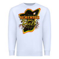 White remember your roots Premium Sweatshirt - NancyCooperArtShop