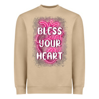 Mushroom bless your heart Heavyweight Sweatshirt - MaliasSmallBusiness