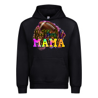 Black football mama Urban Hoodie - OliviaCreatesArt