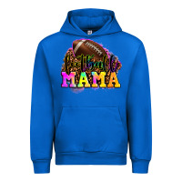 Cobalt football mama Urban Hoodie - OliviaCreatesArt