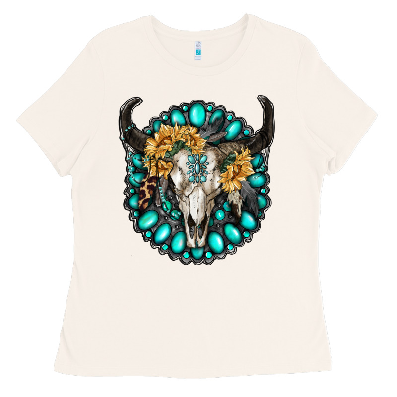 Gamestone With Bull Skull Ladies Tee by RanaPortraitStore | Teevron