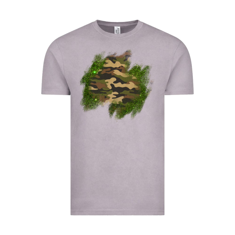 Camouflage Glitter Patch Vintage Tee by AdoDesignShop | Teevron