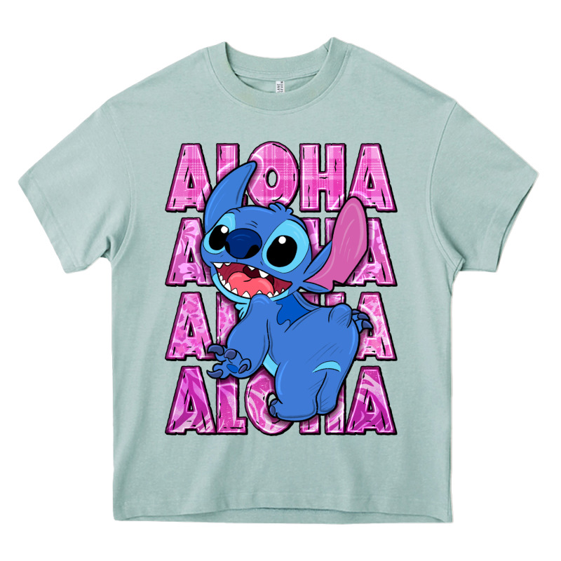 Aloha Stitch Heavy Core Tee by Zillion Design Studio | Teevron