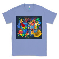Colony Blue autism awareness Classic Tee - MaliasSmallBusiness