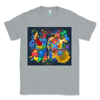Heather Grey autism awareness Classic Tee - MaliasSmallBusiness