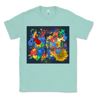 Seafoam autism awareness Classic Tee - MaliasSmallBusiness