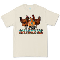 Bone crazychickens Premium Tee - CowhideDigitalArt