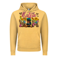Vintage Mustard rottweiler mom Vintage Hoodie - Artiststas