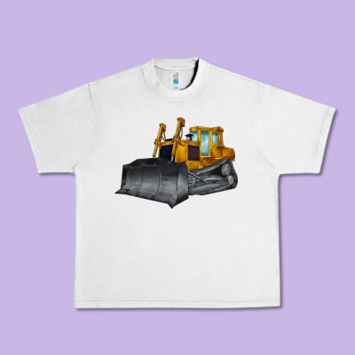 Bulldozer Urban Heavy Tee Designed By Lillyallendesigns