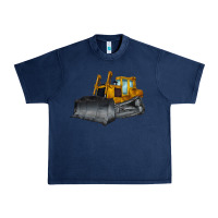 Navy Bulldozer Urban Heavy Tee - LillyAllenDesigns