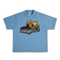 Pebble Blue Bulldozer Urban Heavy Tee - LillyAllenDesigns