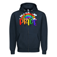 Navy pride Zipper Hoodie - LillyAllenDesigns