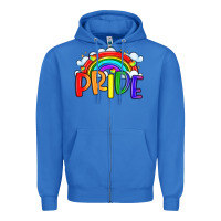 True Royal pride Zipper Hoodie - LillyAllenDesigns