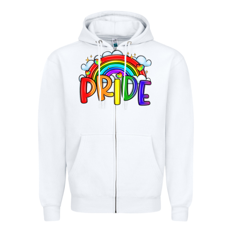 Pride Zipper Hoodie by LillyAllenDesigns | Teevron