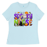 Halloween Spooky Nurse Ladies Tee | Teevron