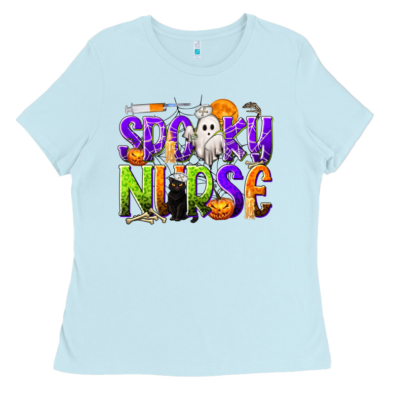 Halloween Spooky Nurse Ladies Tee by texasbilliewilder | Teevron