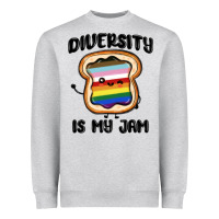 Heather Grey diversity is my jam Heavyweight Sweatshirt - MaliasSmallBusiness