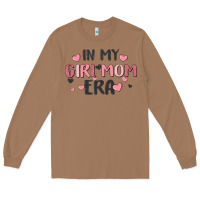 Toasted Coconut in my girl mom era Long Sleeve Tee - MaliasSmallBusiness