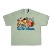 Oil Green tis the season hockey and Christmas Urban Heavy Tee - AdoDesignShop