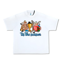White tis the season hockey and Christmas Urban Heavy Tee - AdoDesignShop