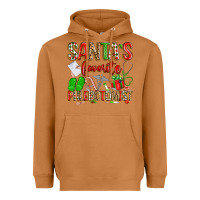 Meerkat Santa's Favorite Phlebotomist Heavyweight Hoodie - texasbilliewilder