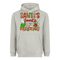 Moon Dust Santa's Favorite Phlebotomist Heavyweight Hoodie - texasbilliewilder