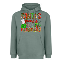 Sage Santa's Favorite Phlebotomist Heavyweight Hoodie - texasbilliewilder