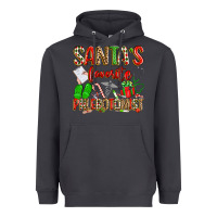 Smoke Santa's Favorite Phlebotomist Heavyweight Hoodie - texasbilliewilder
