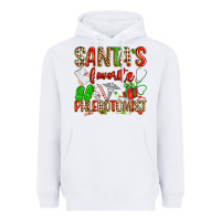 White Santa's Favorite Phlebotomist Heavyweight Hoodie - texasbilliewilder