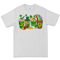 Dove Grey st. patricks day coffee drinks Premium Tee - Neo Western