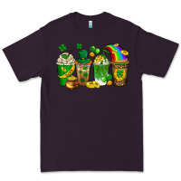 Plum st. patricks day coffee drinks Premium Tee - Neo Western