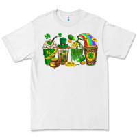 White st. patricks day coffee drinks Premium Tee - Neo Western