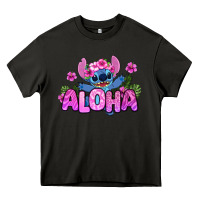 Asphalt aloha summer stitch Heavy Core Tee - Zillion Design Studio