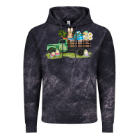 Cloud Black easter hunt i̇n truck Vintage Hoodie - AdoDesignShop