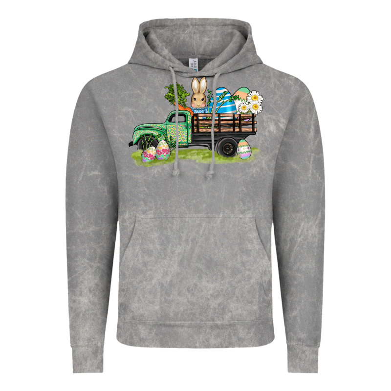 Easter Hunt İn Truck Vintage Hoodie by AdoDesignShop | Teevron