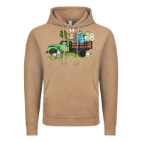 Vintage Coffee easter hunt i̇n truck Vintage Hoodie - AdoDesignShop