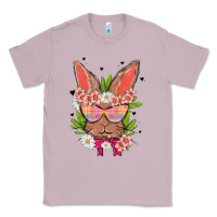 Lilac bunny with floral Classic Tee - MaliasSmallBusiness