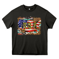 Asphalt western america map usa Heavy Core Tee - BarkalooDesign