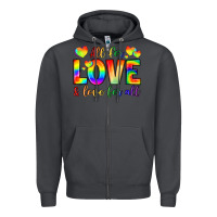 Smoke all for love and love for love Zipper Hoodie - LillyAllenDesigns