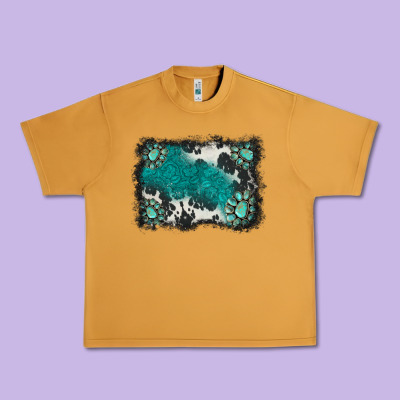 Gemstones Background Urban Heavy Tee Designed By Barkaloodesign
