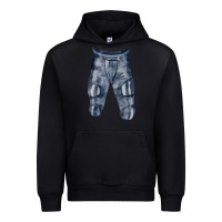 Black football padded pant fa element Urban Hoodie - FaDigitalArtStudio
