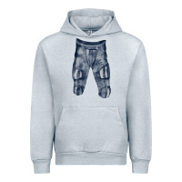 Heather Grey football padded pant fa element Urban Hoodie - FaDigitalArtStudio
