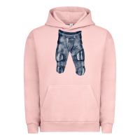 Pigment Salmon football padded pant fa element Urban Hoodie - FaDigitalArtStudio