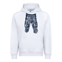 White football padded pant fa element Urban Hoodie - FaDigitalArtStudio
