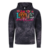 Cloud Black love dachshunds Vintage Hoodie - Artiststas