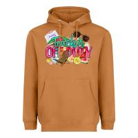 Meerkat teacher off duty Heavyweight Hoodie - NancyCooperArtShop