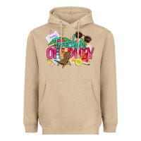 Mushroom teacher off duty Heavyweight Hoodie - NancyCooperArtShop