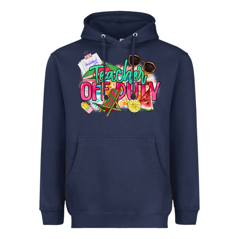 Teacher Off Duty Heavyweight Hoodie by NancyCooperArtShop | Teevron