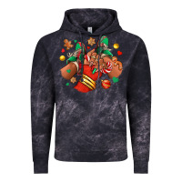 Cloud Black Christmas black girl sneakers Vintage Hoodie - RanaPortraitStore